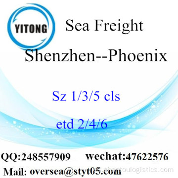 Puerto de Shenzhen LCL consolidación a Phoenix